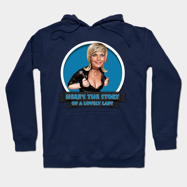 Brady Bunch - Carol Brady Hoodie by Zbornak Designs